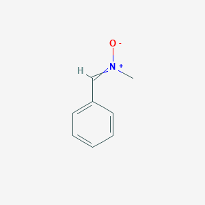 molecular formula C8H9NO B185667 Methanamine, N-(phenylmethylene)-, N-oxide CAS No. 3376-23-6