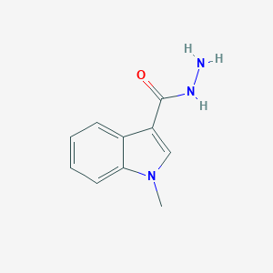 molecular formula C10H11N3O B185673 1-methyl-1H-indole-3-carbohydrazide CAS No. 56559-62-7