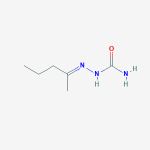 Hydrazinecarboxamide, 2-(1-methylbutylidene)-