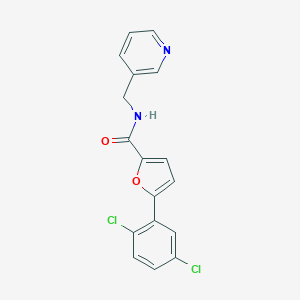 5-(2,5-dichlorophenyl)-N-(pyridin-3-ylmethyl)furan-2-carboxamide
