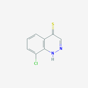8-Chloro-4-cinnolinethiol