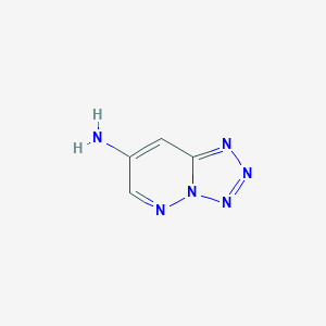 molecular formula C4H4N6 B185730 Tetrazolo[1,5-b]pyridazin-7-amine CAS No. 91114-02-2