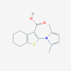 2-(2,5-dimethyl-1H-pyrrol-1-yl)-4,5,6,7-tetrahydro-1-benzothiophene-3-carboxylic acid