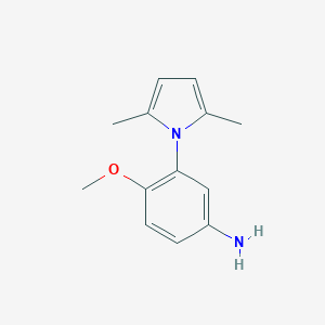 3-(2,5-Dimethyl-pyrrol-1-yl)-4-methoxy-phenylamine