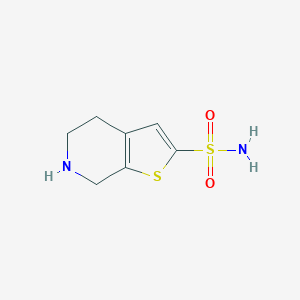2-Sulfamoyl-4,5,6,7-tetrahydrothieno[2,3-c]pyridine