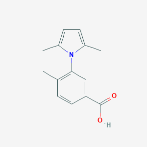 3-(2,5-dimethyl-1H-pyrrol-1-yl)-4-methylbenzoic acid
