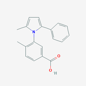 Benzoic acid, 4-methyl-3-(2-methyl-5-phenylpyrrol-1-yl)-