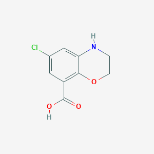6-Chloro-3,4-dihydro-2H-benzo[b][1,4]oxazine-8-carboxylic acid