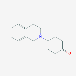 4-(3,4-dihydroisoquinolin-2(1H)-yl)cyclohexanone