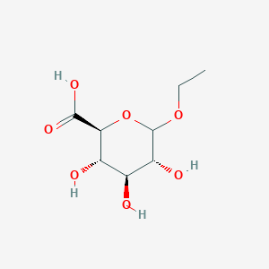 molecular formula C8H14O7 B018578 Ethyl glucuronide CAS No. 17685-04-0