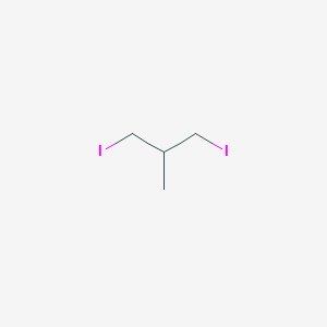 molecular formula C4H8I2 B185784 1,3-二碘-2-甲基丙烷 CAS No. 17616-44-3