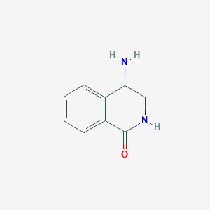 molecular formula C9H10N2O B185785 4-Amino-3,4-dihydroisoquinolin-1(2H)-one CAS No. 124328-39-8