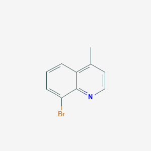 molecular formula C10H8BrN B185793 8-Bromo-4-methylquinoline CAS No. 172939-50-3