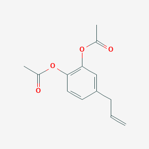 molecular formula C13H14O4 B185794 4-Allyl-1,2-diacetoxybenzene CAS No. 13620-82-1