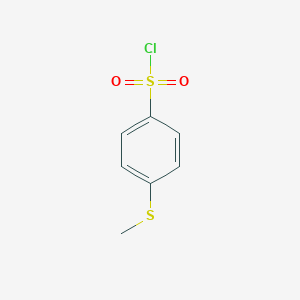 molecular formula C7H7ClO2S2 B185800 4-(Methylthio)benzenesulfonyl chloride CAS No. 1129-25-5