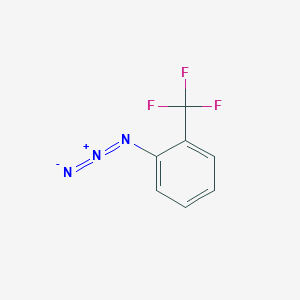 molecular formula C7H4F3N3 B185812 1-Azido-2-(trifluoromethyl)benzene CAS No. 1548-68-1