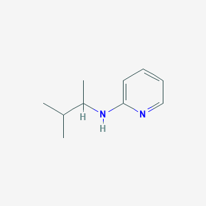 molecular formula C10H16N2 B185818 N-(3-methylbutan-2-yl)pyridin-2-amine CAS No. 111098-37-4