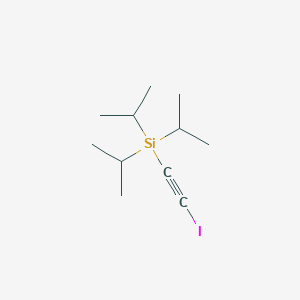 molecular formula C11H21ISi B185827 (Iodoethynyl)triisopropylsilane CAS No. 160481-43-6