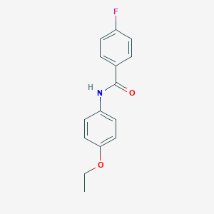 molecular formula C15H14FNO2 B185828 N-(4-ethoxyphenyl)-4-fluorobenzamide CAS No. 101398-03-2