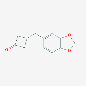 molecular formula C12H12O3 B185836 3-Piperonylcyclobutanone CAS No. 157020-88-7