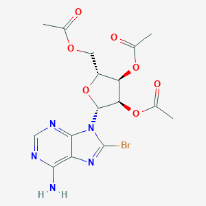 molecular formula C16H18BrN5O7 B018584 8-Bromo-2',3',5'-tri-O-acetyladenosine CAS No. 31281-86-4