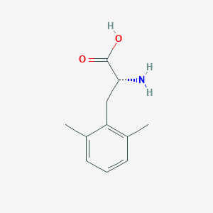 molecular formula C11H15NO2 B185841 (2R)-2-amino-3-(2,6-dimethylphenyl)propanoic acid CAS No. 128502-64-7