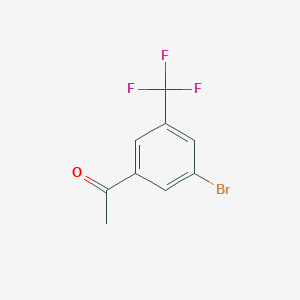 molecular formula C9H6BrF3O B185846 3'-Bromo-5'-(trifluoromethyl)acetophenone CAS No. 154259-25-3