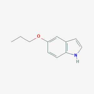 molecular formula C11H13NO B185854 5-propoxy-1H-indole CAS No. 147405-80-9