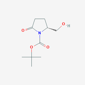 molecular formula C10H17NO4 B185869 Boc-D-Pyroglutaminol CAS No. 128811-37-0