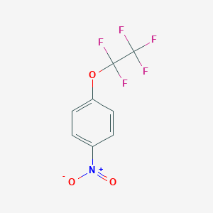 molecular formula C8H4F5NO3 B185873 1-Nitro-4-(perfluoroethoxy)benzene CAS No. 1743-96-0