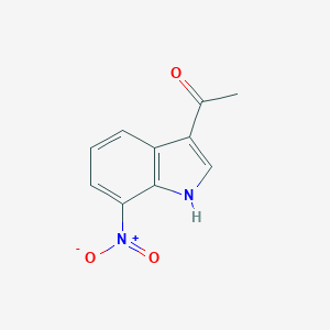 molecular formula C10H8N2O3 B185881 1-(7-Nitro-1H-indol-3-YL)ethanone CAS No. 165669-21-6