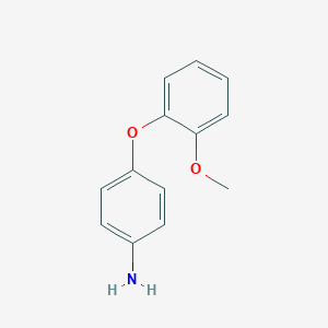 molecular formula C13H13NO2 B185882 4-(2-Methoxyphenoxy)aniline CAS No. 13066-01-8