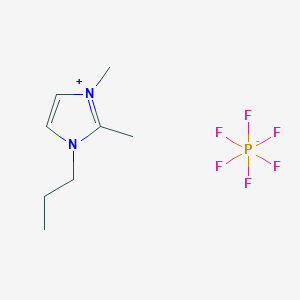 molecular formula C8H15F6N2P B185886 1-propenyl-2,3-diMethyliMidazoliuM hexafluorophosphate CAS No. 157310-73-1