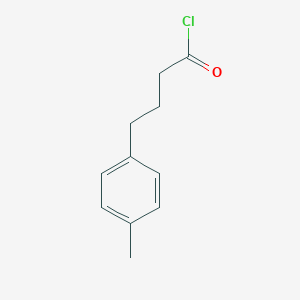 molecular formula C11H13ClO B185887 4-(4-Methylphenyl)butanoyl chloride CAS No. 160699-02-5
