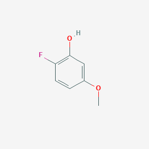 molecular formula C7H7FO2 B185890 2-氟-5-甲氧基苯酚 CAS No. 117902-16-6