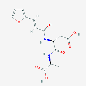 molecular formula C14H16N2O7 B185910 FA-Asp-Ala-OH CAS No. 196791-00-1