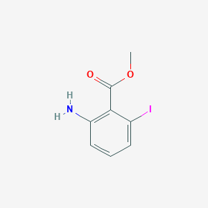 molecular formula C8H8INO2 B185911 Methyl 2-amino-6-iodobenzoate CAS No. 147494-20-0