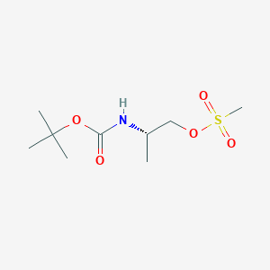 (S)-Methanesulfonic acid 2-Boc-aminopropyl ester