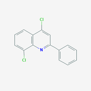 molecular formula C15H9Cl2N B185931 4,8-Dichloro-2-phenylquinoline CAS No. 126530-46-9
