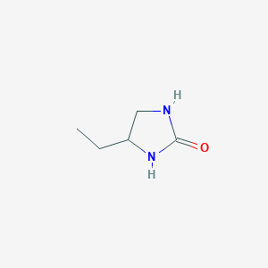 molecular formula C5H10N2O B185932 4-Ethyl-2-imidazolidinone CAS No. 168092-04-4