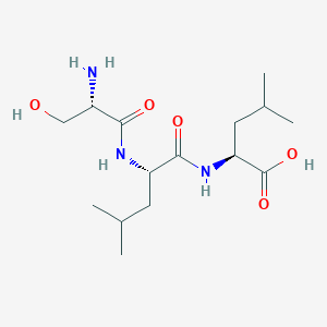 molecular formula C15H29N3O5 B185933 H-Ser-Leu-Leu-OH CAS No. 10329-74-5