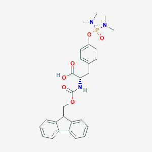 molecular formula C28H32N3O6P B185936 Fmoc-tyr(PO(nme2)2)-OH CAS No. 172611-23-3
