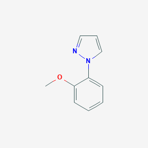 molecular formula C10H10N2O B185938 1-(2-methoxyphenyl)-1H-pyrazole CAS No. 102908-37-2