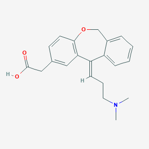molecular formula C21H23NO3 B185939 Olopatadine, (E)- CAS No. 113806-06-7