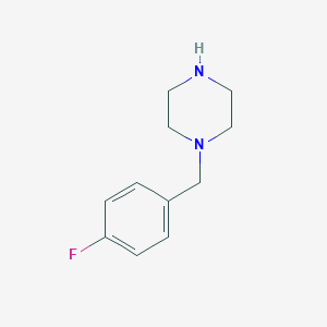 molecular formula C11H15FN2 B185958 1-(4-Fluorobenzyl)piperazine CAS No. 70931-28-1