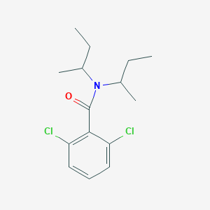 molecular formula C15H21Cl2NO B185964 N,N-di(butan-2-yl)-2,6-dichlorobenzamide CAS No. 27891-14-1