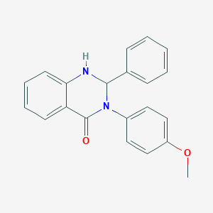 3-(4-Methoxyphenyl)-2-phenyl-1,2-dihydroquinazolin-4-one