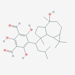 molecular formula C28H40O6 B185981 Macrocarpal B CAS No. 142698-60-0