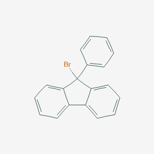 molecular formula C19H13Br B018599 9-Bromo-9-phenylfluorene CAS No. 55135-66-5