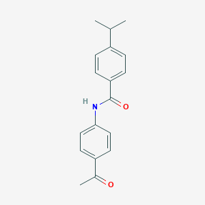 N-(4-acetylphenyl)-4-isopropylbenzamide
